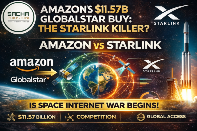 Amazon to buy satellite firm Globalstar in $11.57 billion deal to take on Musk’s Starlink