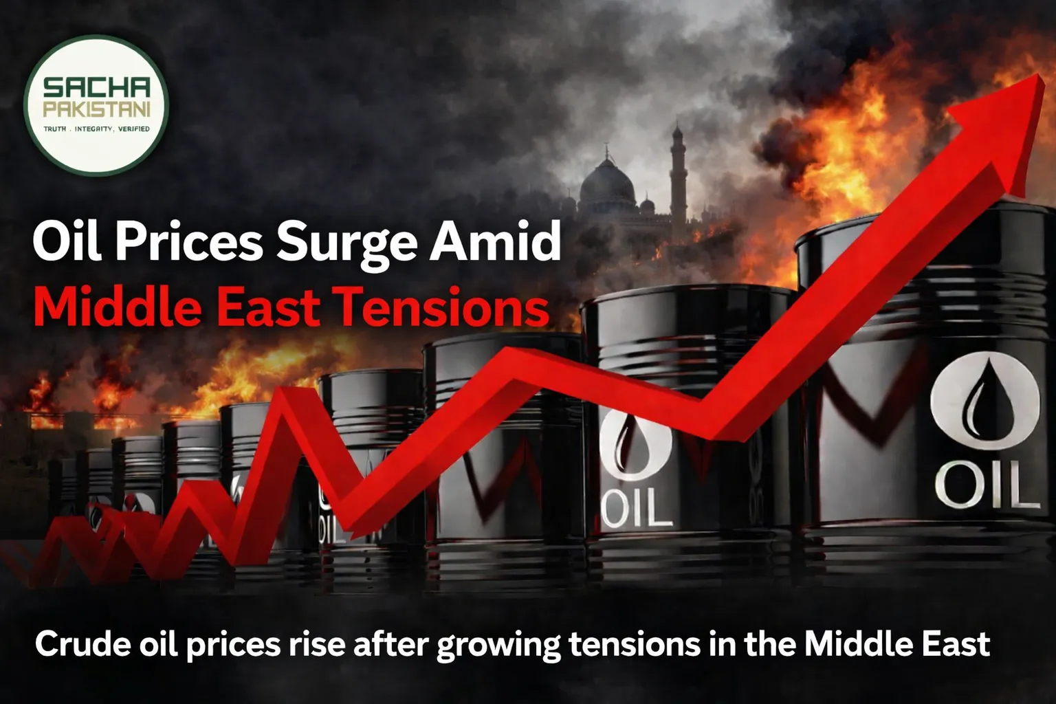 Crude oil becomes more expensive in the global market