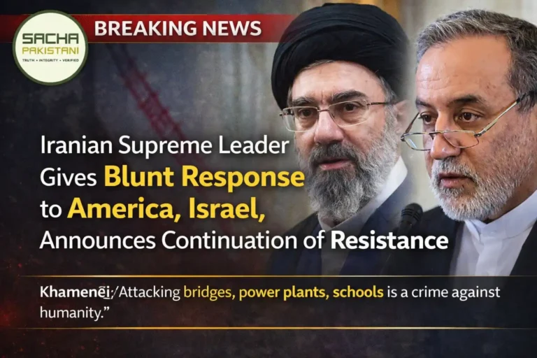 Iranian Supreme Leader Gives a Blunt Response to America