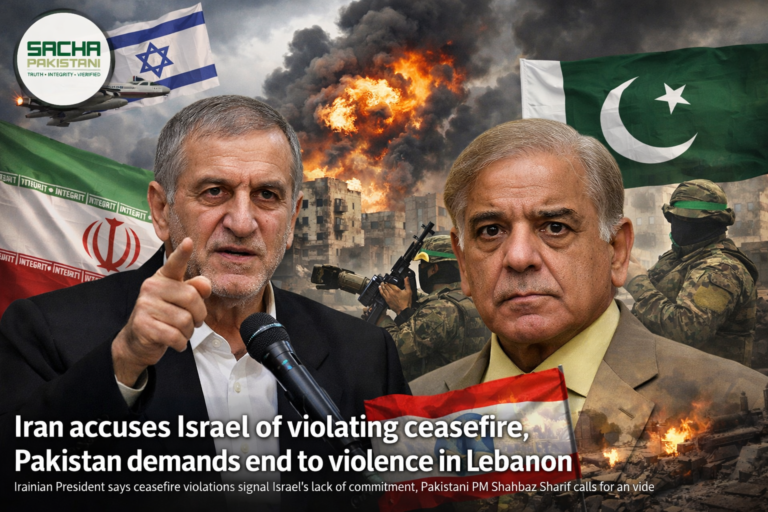 Iran-US Ceasefire on the Brink: Pezeshkian Warns of Retaliation as Lebanon Strikes Threaten Islamabad Talks