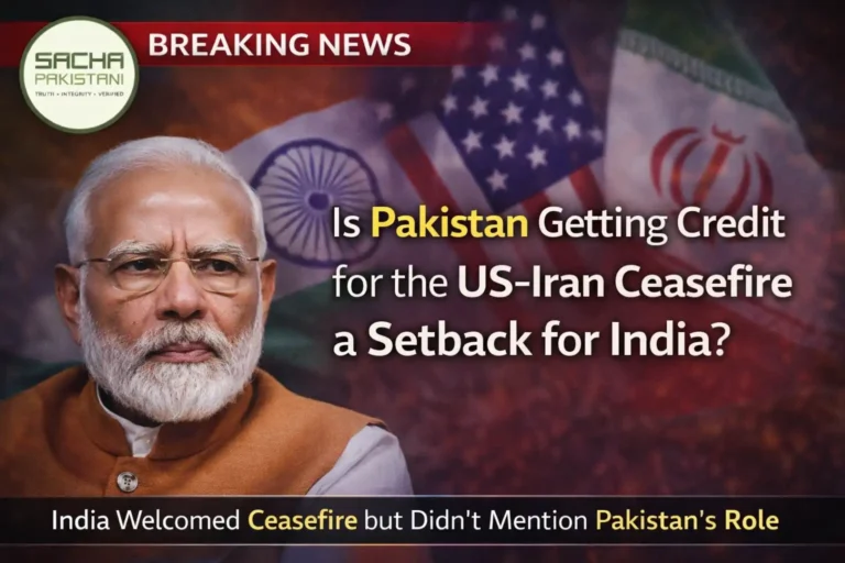 Pakistan Getting Credit for the Us-Iran Ceasefire a Setback for India