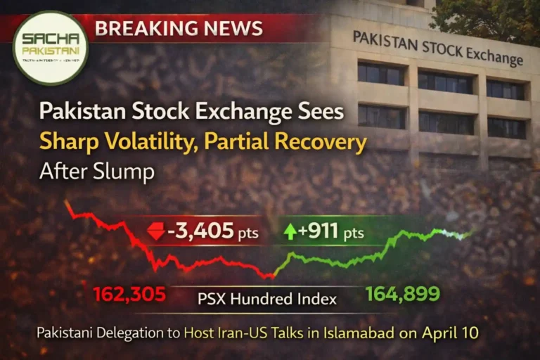 Pakistan Stock Exchange Sees Sharp Volatility