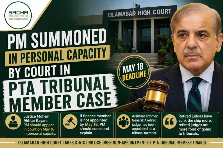 Prime Minister Summoned in PTA Tribunal Case