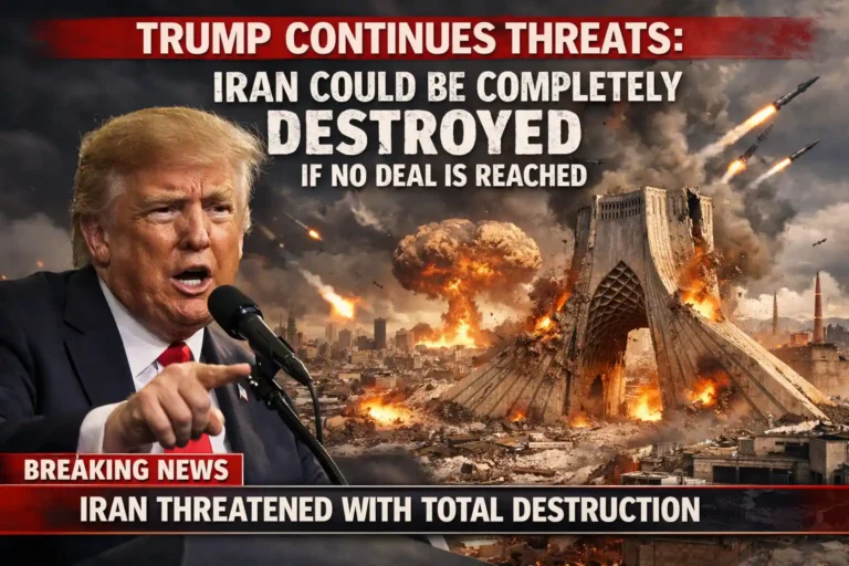 Trump Continues Threats Iran