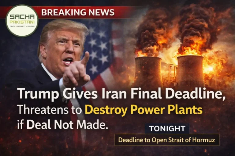 Trump Gives Iran Final Deadline, Threatens to Destroy Power Plants