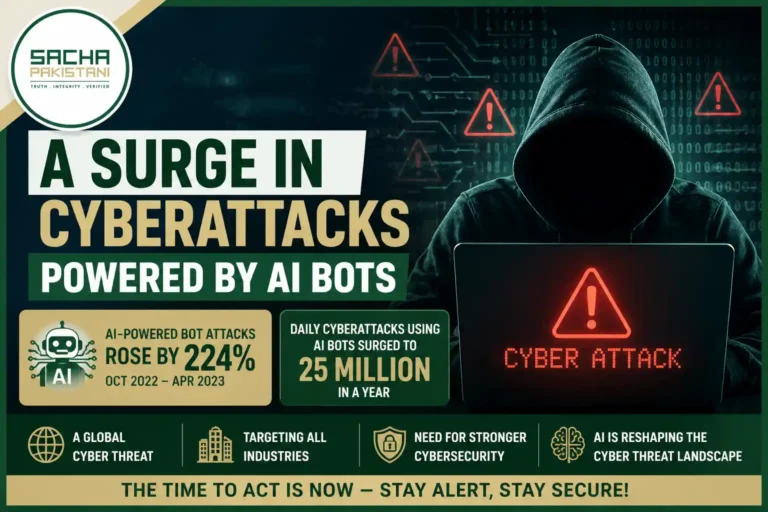 A surge in cyberattacks powered by AI bots.
