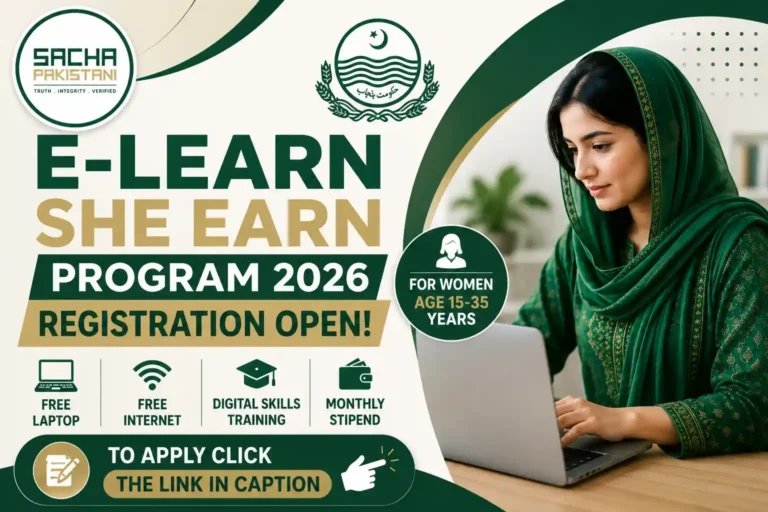 The E-Learn She Earn Program 2026 Registration, How to Apply Online.