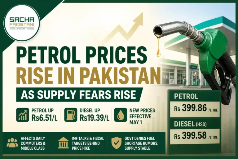 Petrol rates go up in Pakistan as supply fears rise.