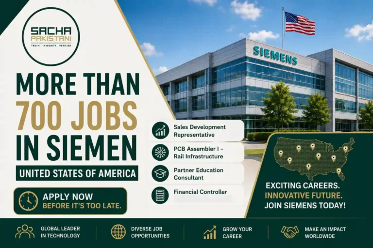 Siemens Open Jobs USA 2026: More Than 700 Career Opportunities.
